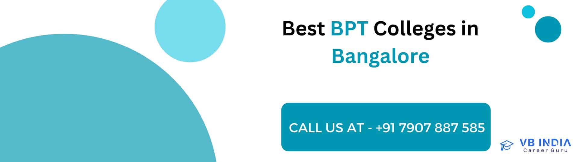 Bpt Colleges in Bangalore